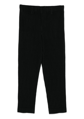 Homme Plissé Issey Miyake plissé-effect trousers - Black