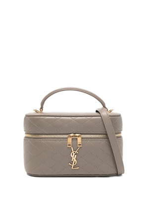 Saint Laurent quilted clutch bag - Grey