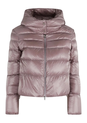 Herno hooded quilted jacket - Pink