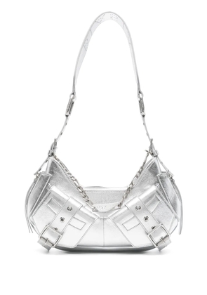 BIASIA Y2K leather shoulder bag - Silver