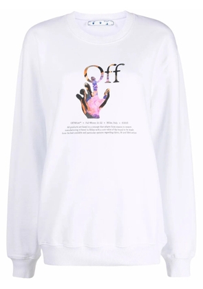 Off-White Caravaggio Hand logo-print sweatshirt
