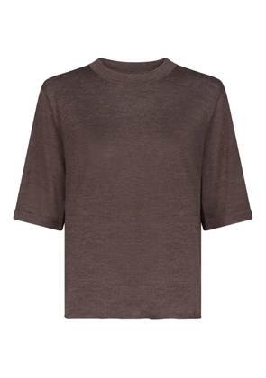 LouLou de Saison Nala short-sleeve T-shirt - Brown