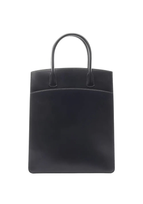 Hermès Pre-Owned 2003 White Bus top-handle leather handbag - Blue