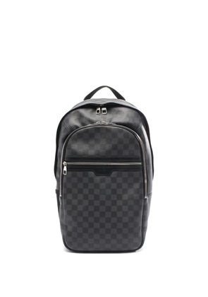 Louis Vuitton Pre-Owned 2012 Damier leather backpack - Black