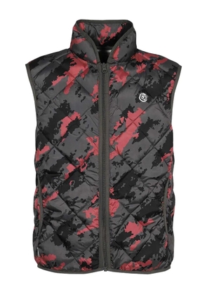 Billionaire Boys Club quilted camouflage gilet - Grey