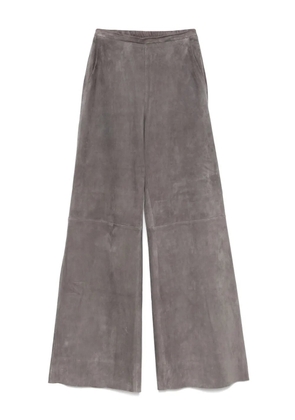 Forte Forte suede trousers - Grey