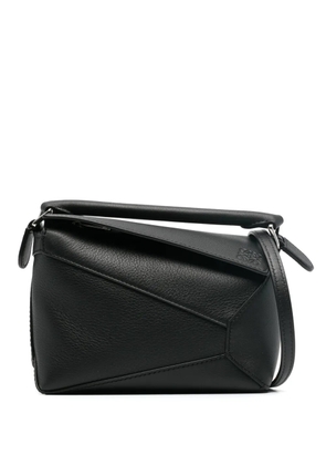 LOEWE mini Puzzle tote bag - Black
