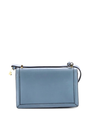 Loewe Pre-Owned Barcelona Shoulder Bag Leather Small crossbody bag - Blue