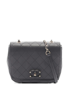 CHANEL Pre-Owned 2019 matelasse chain shoulder bag - Black