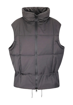 Yohji Yamamoto quilted padded vest - Black