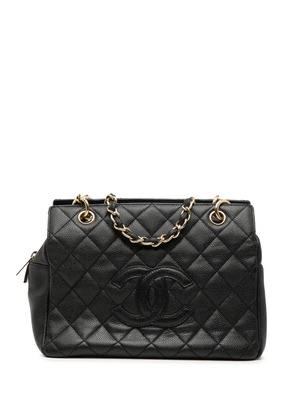 CHANEL Pre-Owned 2002-2003 Petite Caviar Timeless tote bag - Black