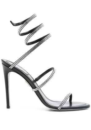 René Caovilla 105mm Cleo sandals - Black