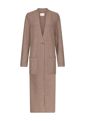 LouLou de Saison patch-pocket button cardigan coat - Neutrals