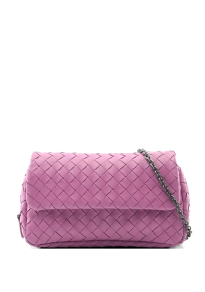 Bottega Veneta Pre-Owned 2010s Intrecciato shoulder bag - Purple