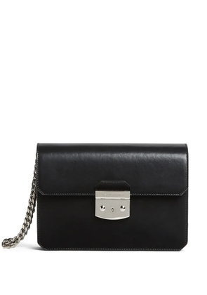 DSQUARED2 logo-engraved leather clutch bag - Black