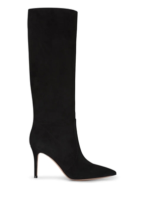Gianvito Rossi 85mm suede boots - Black