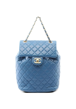 CHANEL Pre-Owned 2019 matelasse backpack - Blue