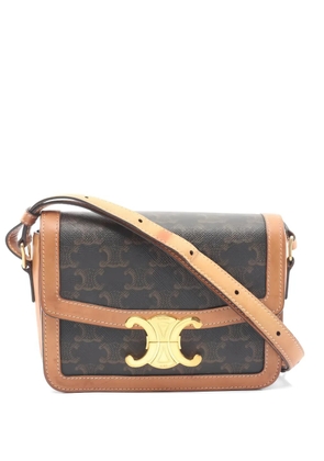 Celine Pre-Owned 2000s mini Triomphe shoulder bag - Brown