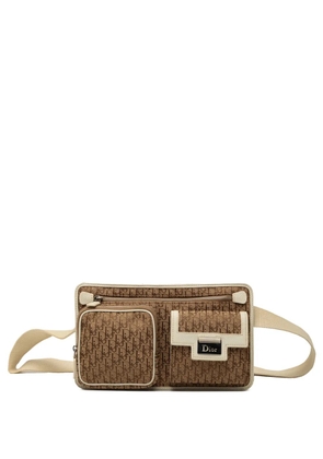 Christian Dior Pre-Owned 2007 Diorissimo Trotter Canvas Street Chic belt bag - Brown