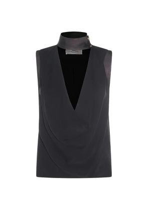 Elisabetta Franchi V-neck top - Black