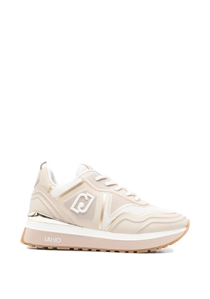 LIU JO Maxi Wonder Tech logo-detail sneakers - Neutrals