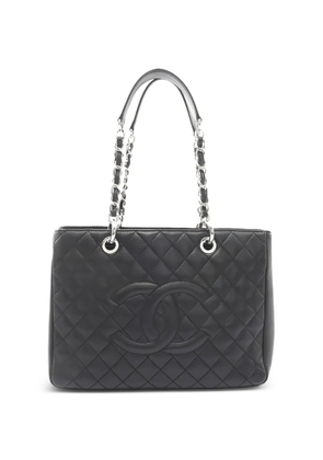 CHANEL Pre-Owned 2014 quilted chain shoulder bag - Black