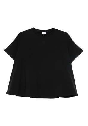 LOEWE logo-embroidered T-shirt - Black