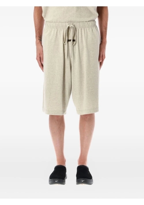 FEAR OF GOD ESSENTIALS drawstring-waist track shorts - Neutrals