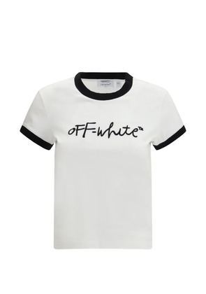Off-White embroidered T-shirt