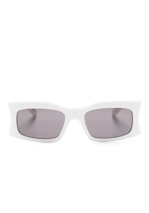 Balenciaga Eyewear BB0291S rectangular-frame sunglasses - White
