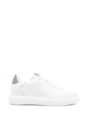 Just Cavalli embossed sneakers - White