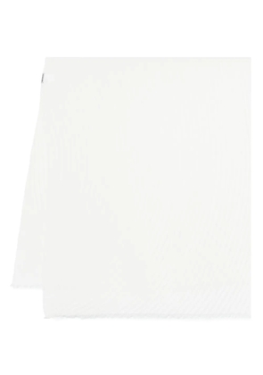 Issey Miyake pleated scarf - White