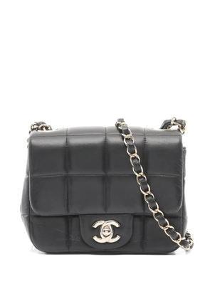 CHANEL Pre-Owned 2021 mini Flap shoulder bag - Black
