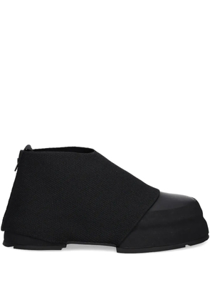 HELIOT EMIL zip-detail knitted boots - Black