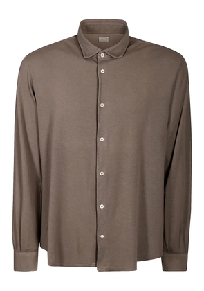 Fedeli cotton shirt - Brown