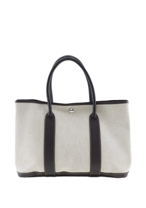 Hermès Pre-Owned 2004 Toile and Negonda Garden Party 36 tote bag - Grey