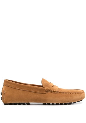 Tod's suede loafers - Brown