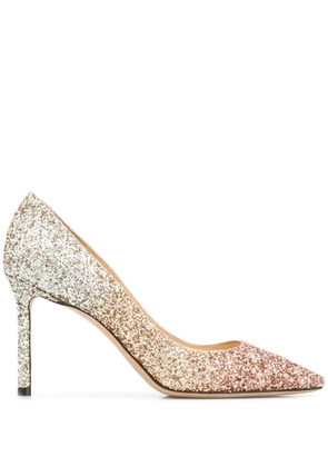 Jimmy Choo 85mm Romy pumps - Gold