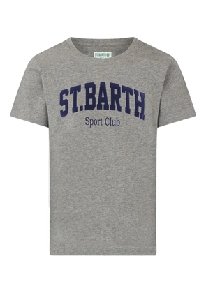 MC2 Saint Barth logo-print round-neck t-shirt - Grey