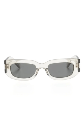 Saint Laurent Eyewear 660 rectangle-frame sunglasses - Neutrals