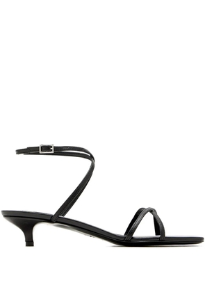 TOTEME strappy heeled sandals - Black