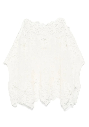 Ermanno Scervino embroidered top - White