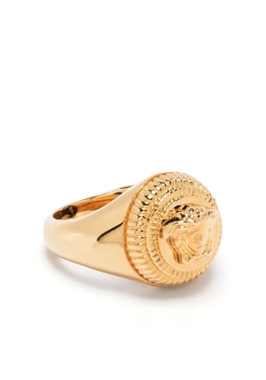 Versace Medusa head ring - Gold