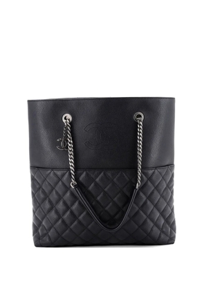 CHANEL Pre-Owned Urban Delight Chain Quilted Caviar Large tote bag - Black