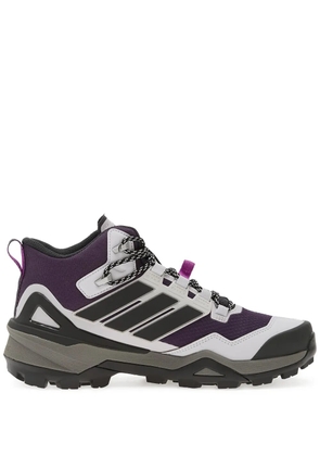 adidas Terrex Skychaser Mid lace-up striped sneakers - Purple
