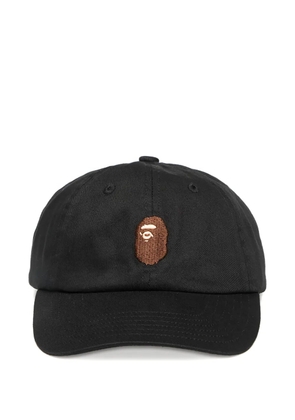 A BATHING APE® embroidered-logo baseball cap - Black