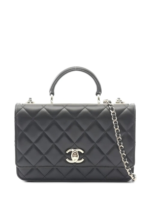 CHANEL Pre-Owned 2021 Trendy CC quilted chain wallet - Black