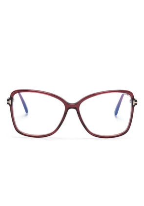 TOM FORD Eyewear butterfly-frame glasses - Pink