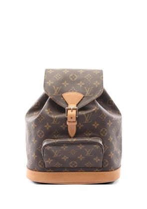 Louis Vuitton Pre-Owned 1998 MM Montsouris monogram leather backpack - Brown