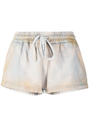 Off-White Laundry drawstring shorts - Blue
